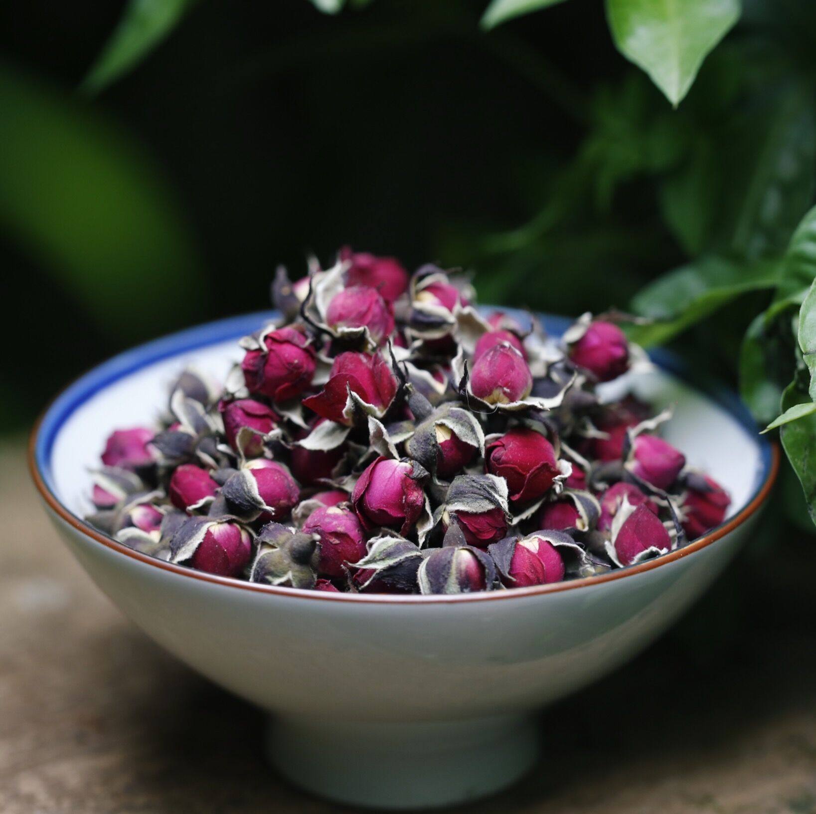 乐作|云南金边玫瑰干花 花蕾 未开放 口感清新淡雅 50g