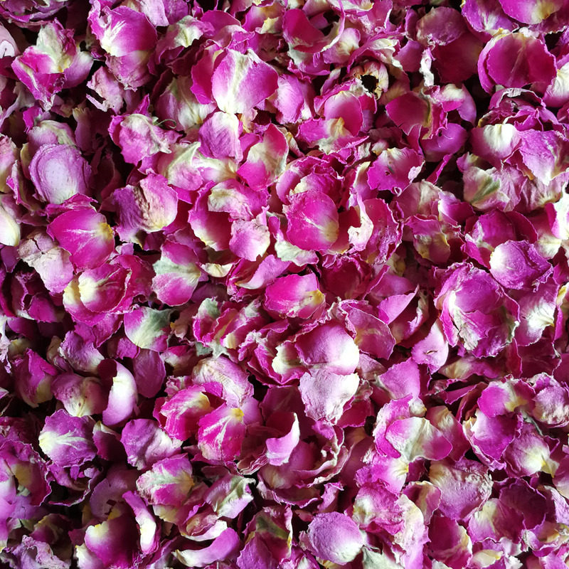 热销玫瑰花瓣食用_大马士革3型玫瑰干玫瑰花蕾花瓣食用玫瑰烘焙做酱