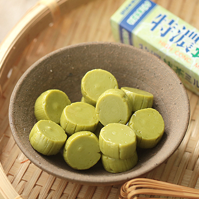 奶糖进口 日本_日本进口零食糖果 uha悠哈奶糖 超浓抹茶糖牛奶硬糖40g