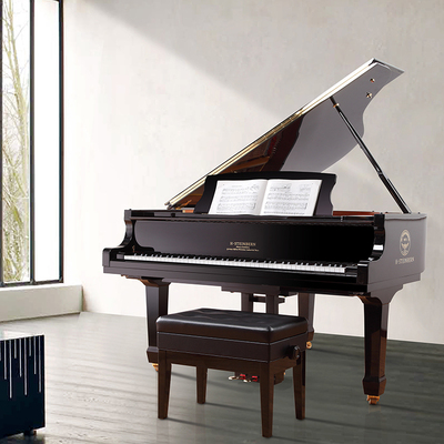 德国进口steinbern/斯坦伯恩全新三角钢琴 88键专业演奏高端配置