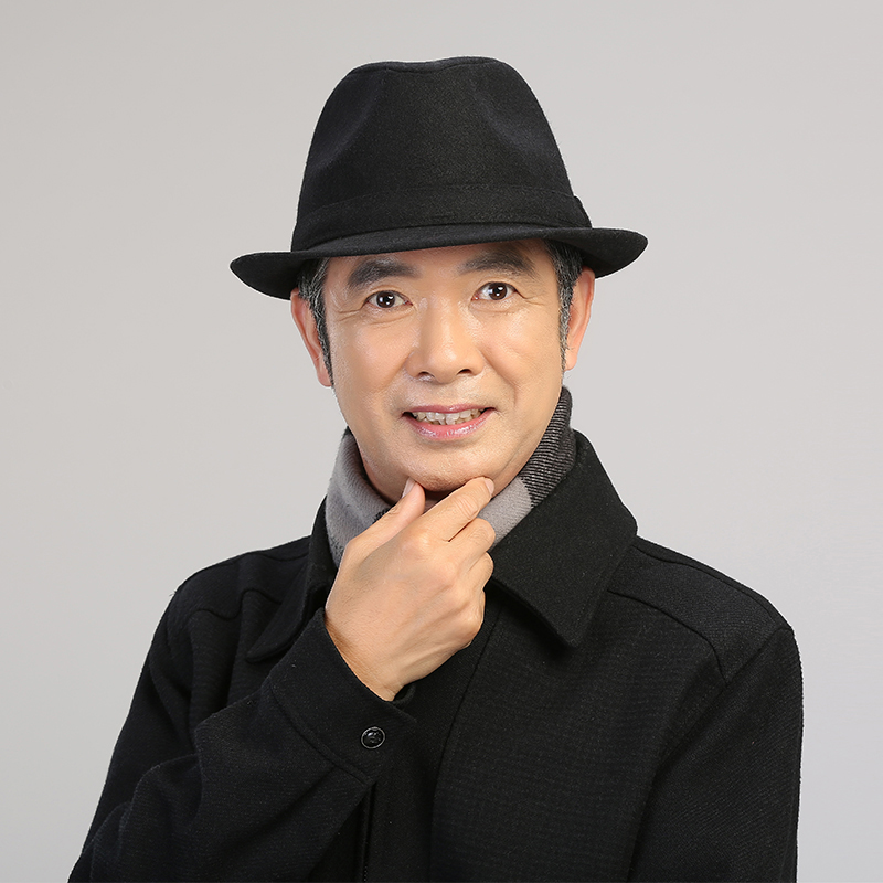 热销帽子男春秋礼帽_帽子男春秋礼帽男士帽子冬毛呢保暖秋冬中老年人