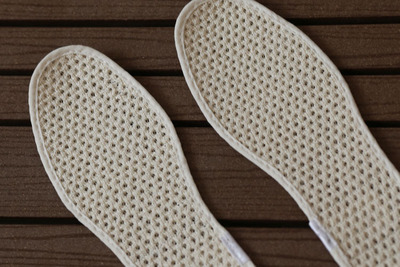 天然纯汉麻防臭全麻鞋垫舒适透气吸汗抑菌防脚气男女四季通用