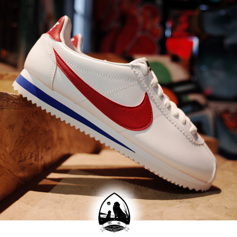 nike cortez元年耐克阿甘白红蓝黑白休闲板鞋小白运动