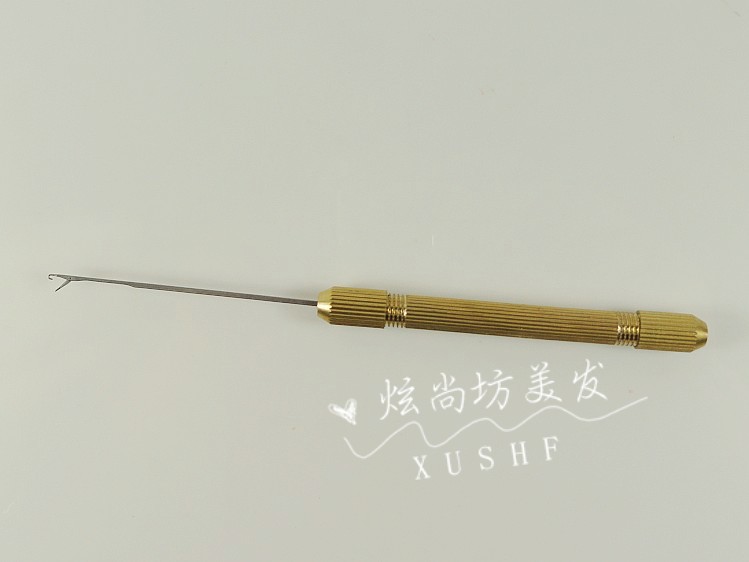 接发钩针 金属钩针 接发工具 美发假发钩针