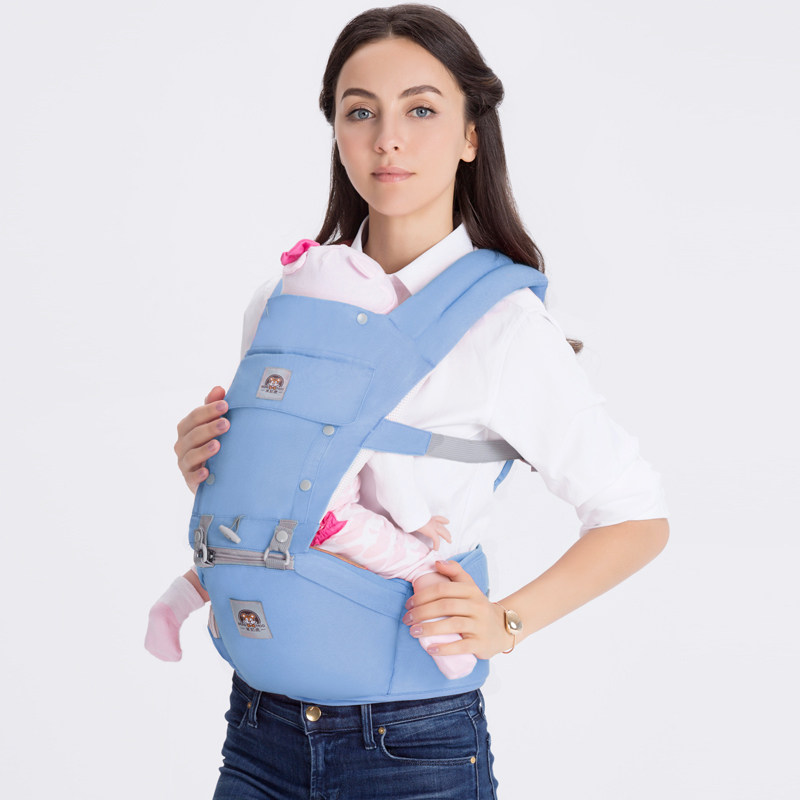 米尼虎婴儿腰凳背带前抱式四季多功能腰凳宝宝