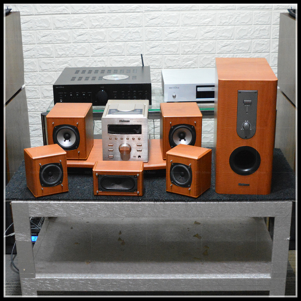 一折组合音响 家用_新科台式dvd组合家用低音炮音响迷你收音cd机hifi