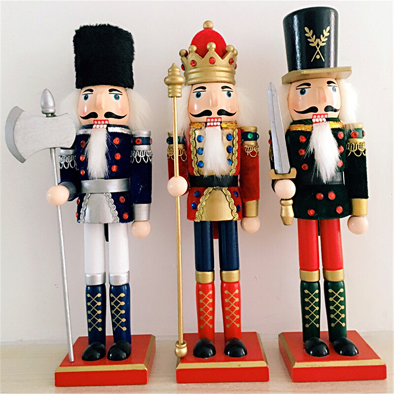 胡桃夹子木偶士兵_家居摆件 胡桃夹子木偶英国小锡兵士兵玩偶木偶女王