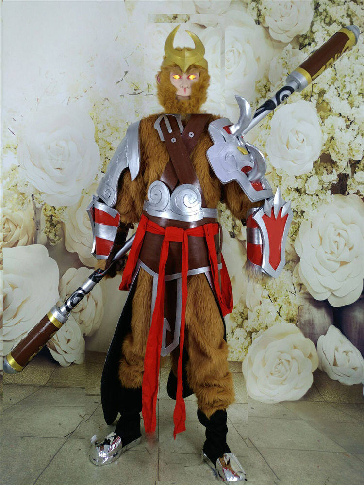cos服装出租王者荣耀孙悟空cosplay农药男卡通动漫道具游戏全套