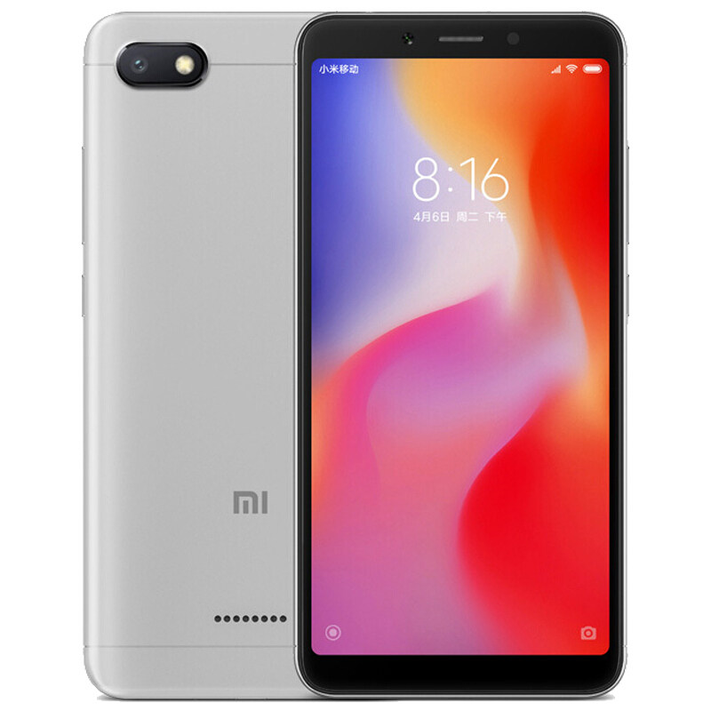 【移动合约购机低至299元】 xiaomi/小米 红米6a ai人脸解锁