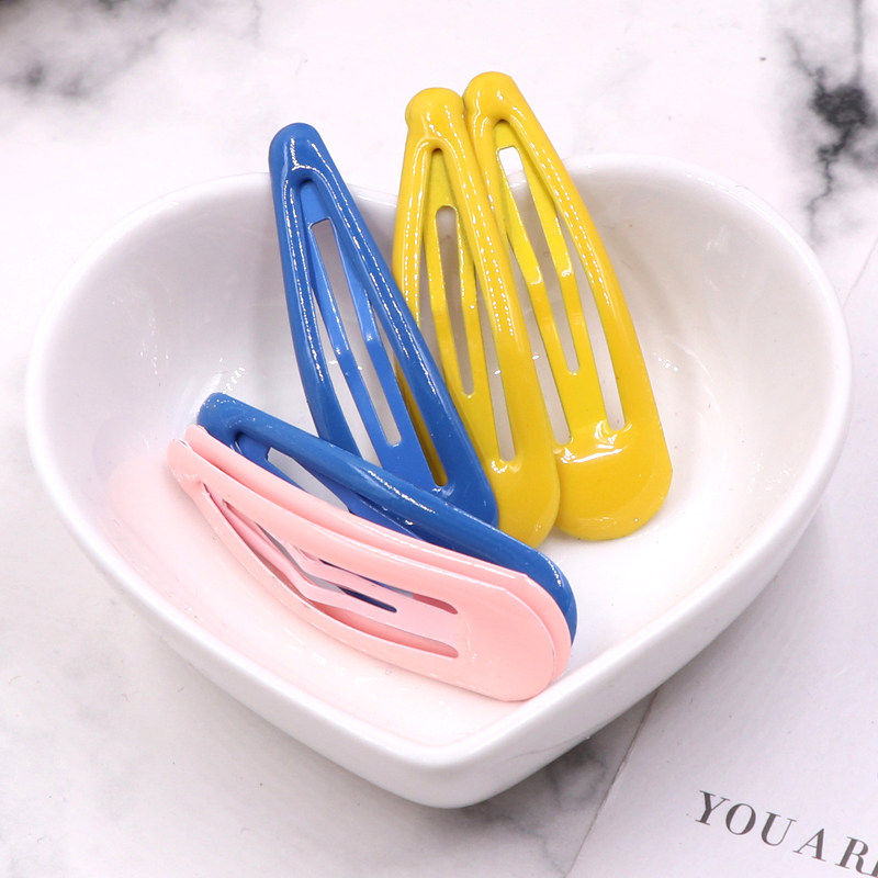 儿童夹子头饰 发夹 宝宝边夹 bb夹 彩色头饰简约 刘海儿夹碎发夹