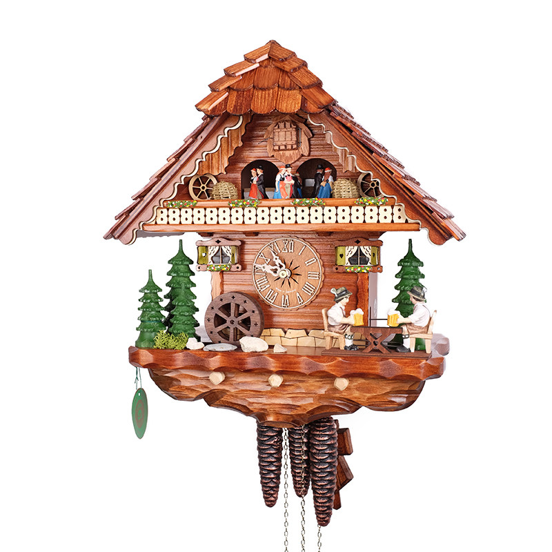 欧洲田园德国赫卡斯hekas黑森林布谷鸟机械咕咕钟