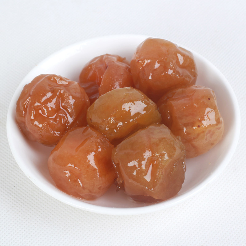 广式凉果_潮汕特产 蜜饯果脯果干 广式凉果 宜康之果 黄梅 400g 两罐