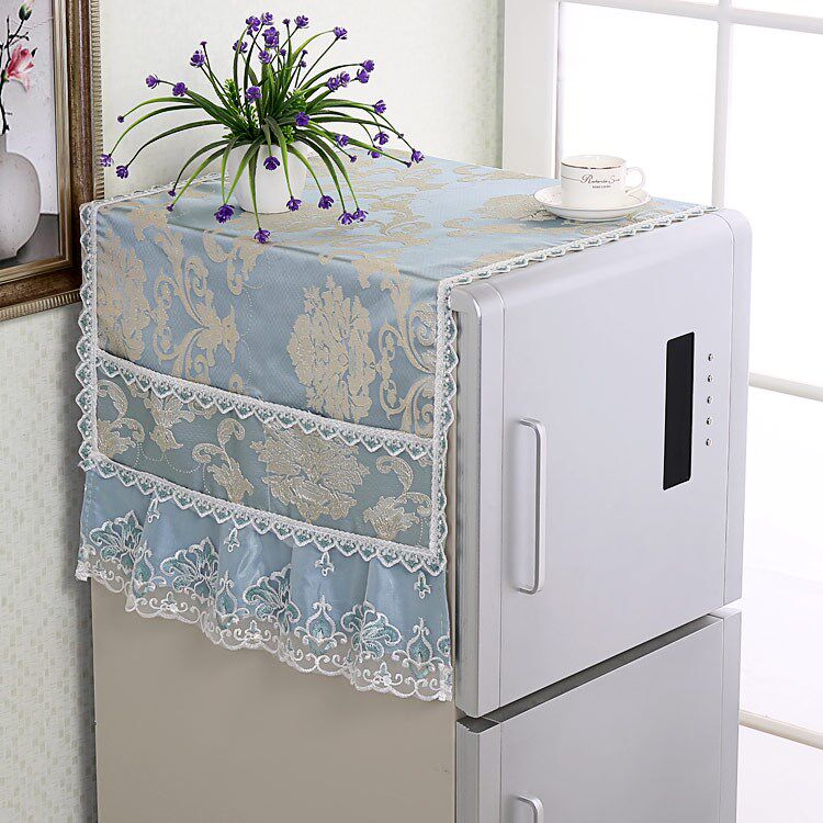 万能盖布防尘罩万能巾对双单开门万能罩洗衣机套冰箱多用盖巾