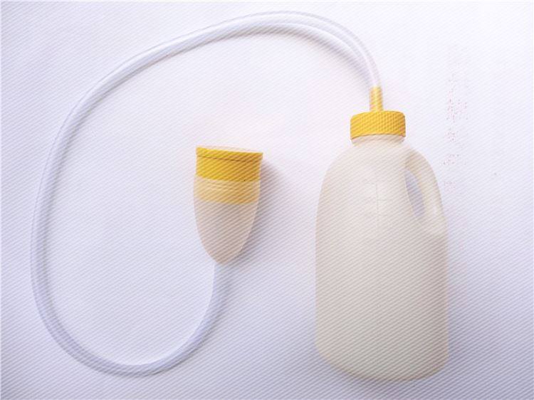 包邮老人接尿器带管尿壶 夜壶接便器 小便尿壶 男用老年卧床尿壶