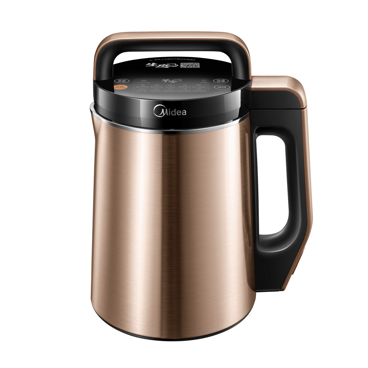 破壁_midea/美的 whp13r81豆浆机家用全自动多功能加热免过滤预约破壁