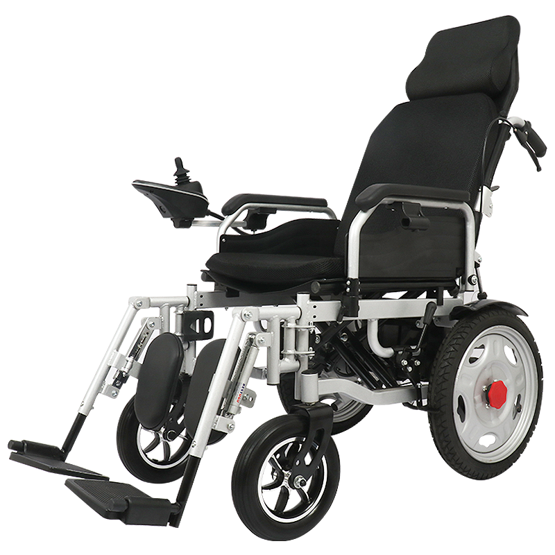 九圆电动轮椅车可折叠轻便老人代步车老年残疾人双四轮智能全自动