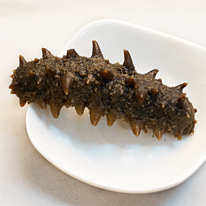 礼盒海参海宽海参淡干野生海参天成海参礼盒装400g威海包邮干海参