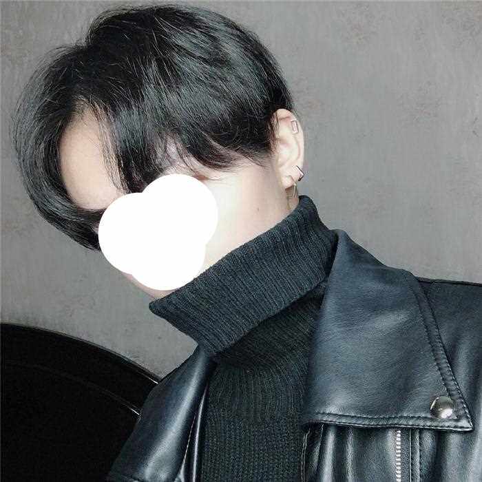 假发男中分 蓬松修脸_假发男士逼真帅气三七分短发型修脸设计男生蓬松