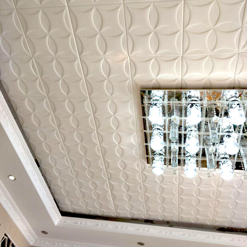 屋顶装饰_3d立体墙贴天花板贴纸屋顶房顶吊顶装饰贴纸客厅墙纸自粘