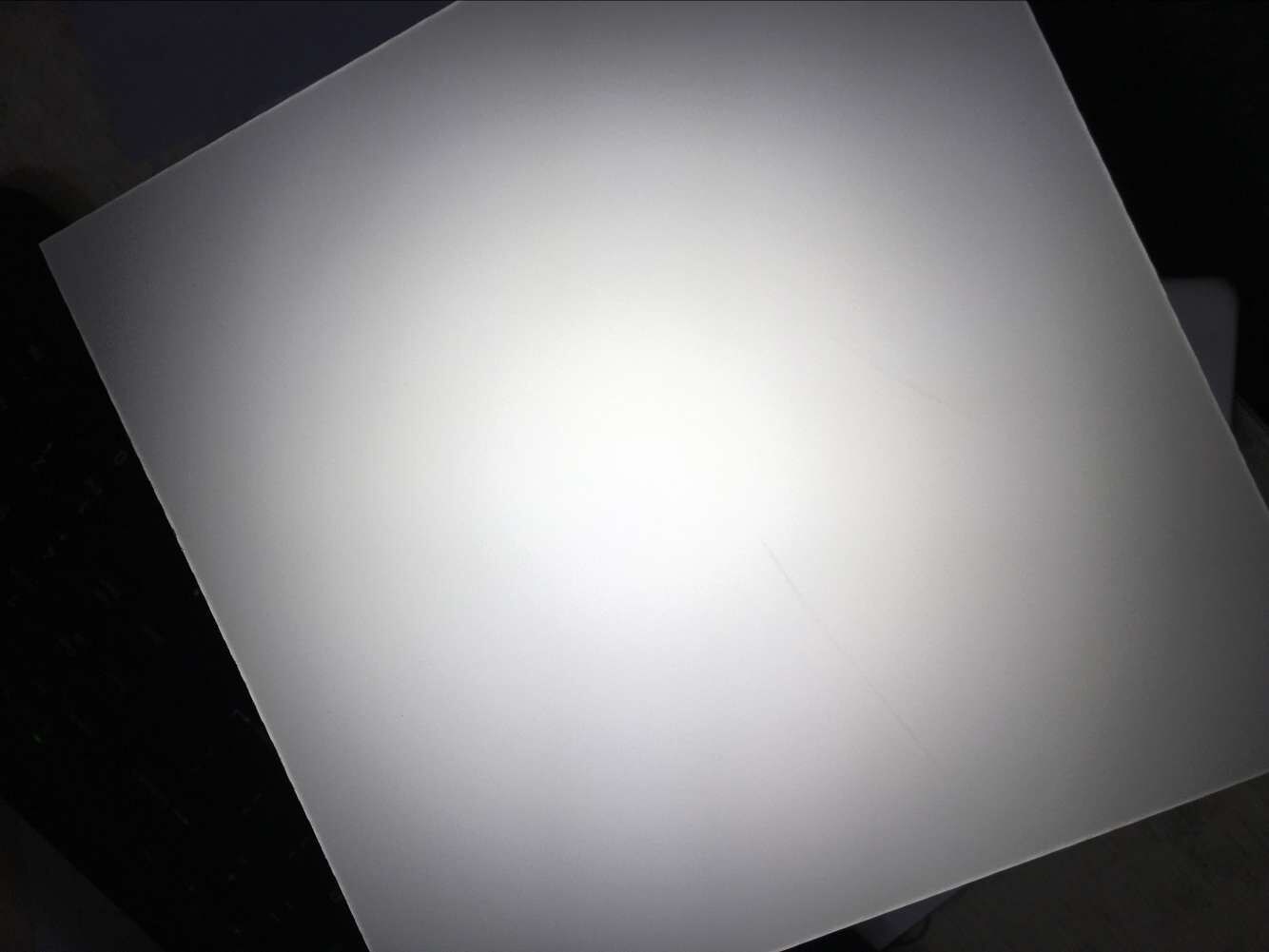 pc灯片pc光扩散板匀光板led吊顶灯箱磨砂乳白透光片散光板亚克力 ￥3.