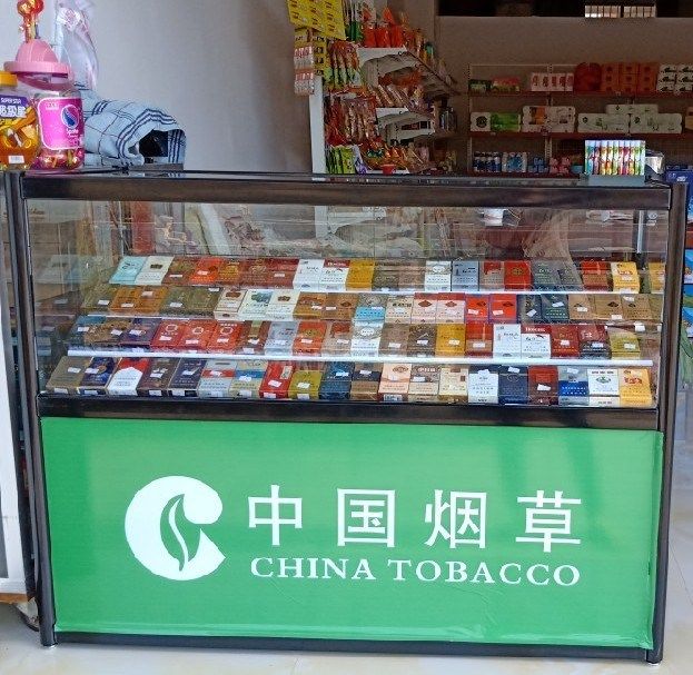 热销超市货架展示柜_小卖部便利店超市商场玻璃烟柜展示柜 烟酒展柜