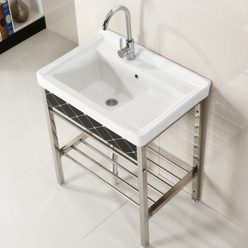 浴室衣服架 落地_不锈钢水池脸盆落地式搓衣板洗衣服洗衣板卫浴架子