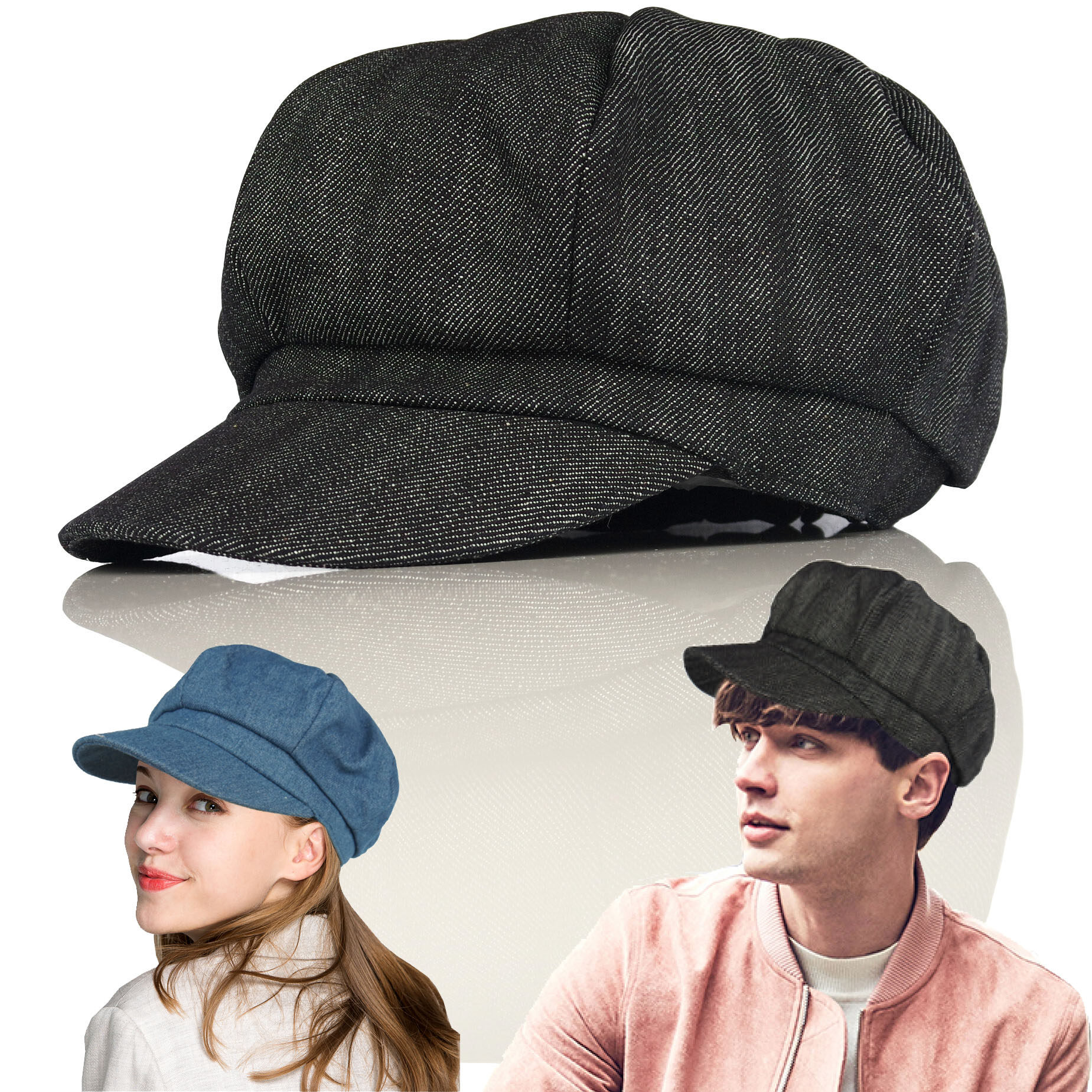 画家帽 男 日系大额优惠券