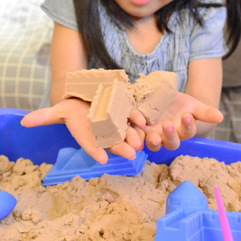 乐乐涂avenir 儿童玩具 宝宝diy手工制作蓝色太空沙 启蒙益智玩具