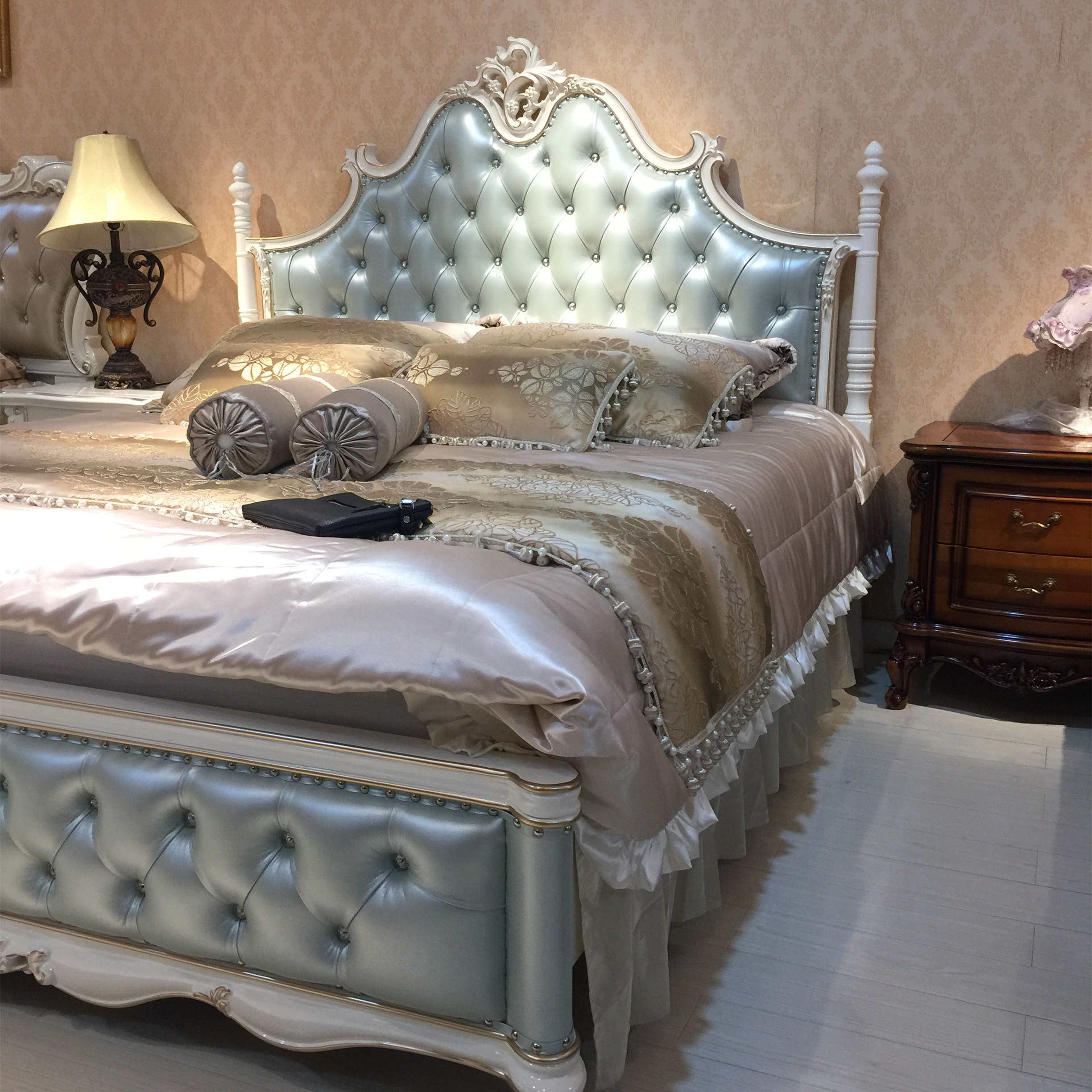 【特价】欧式床主卧床实木双人床现代简约1.5米1专柜正品