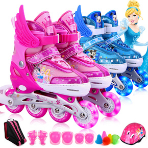 迪士尼儿童轮滑鞋