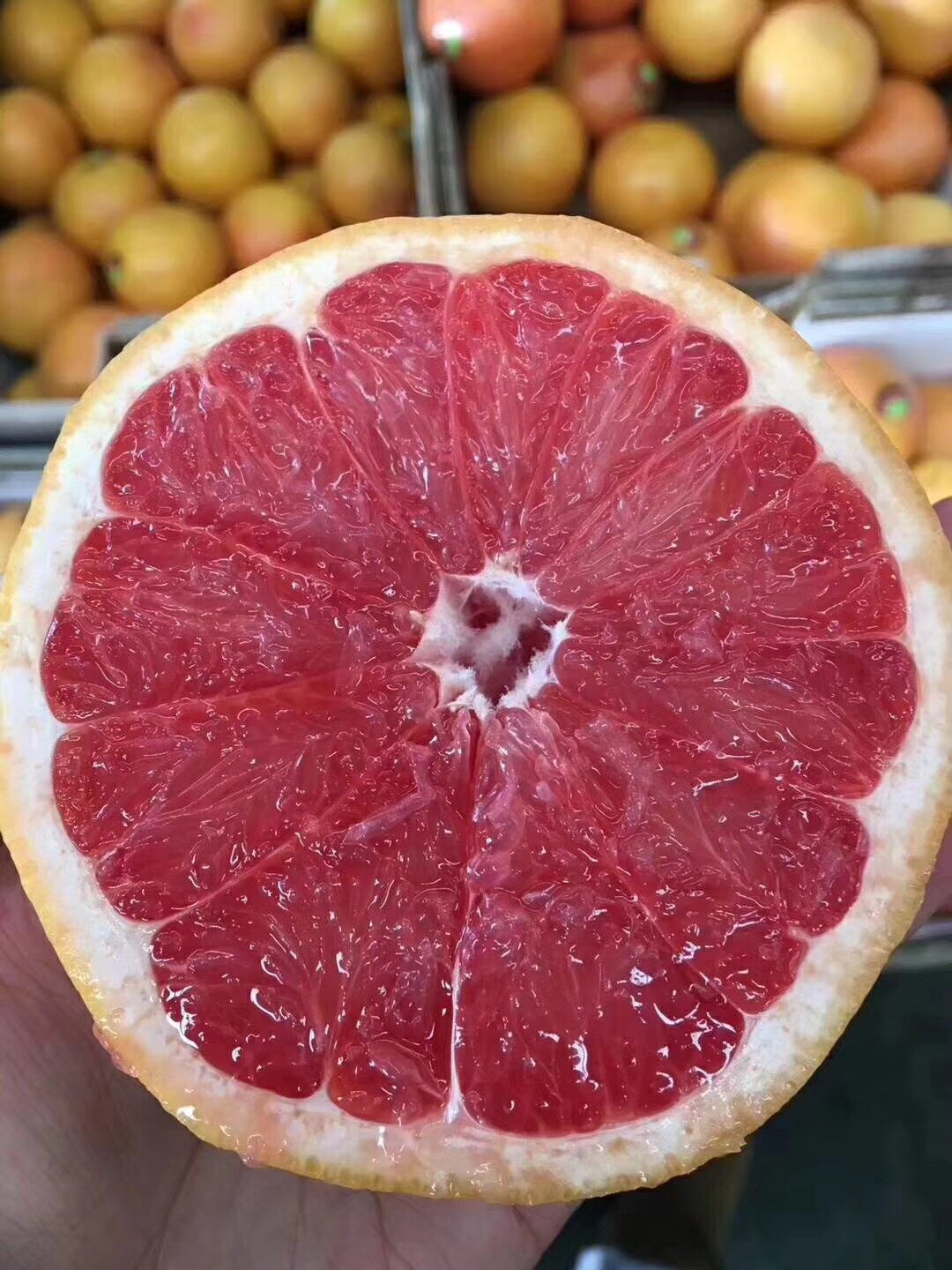 西柚以色列_进口水果以色列西柚果肉嫩红多汁不仅好吃而且营养丰富