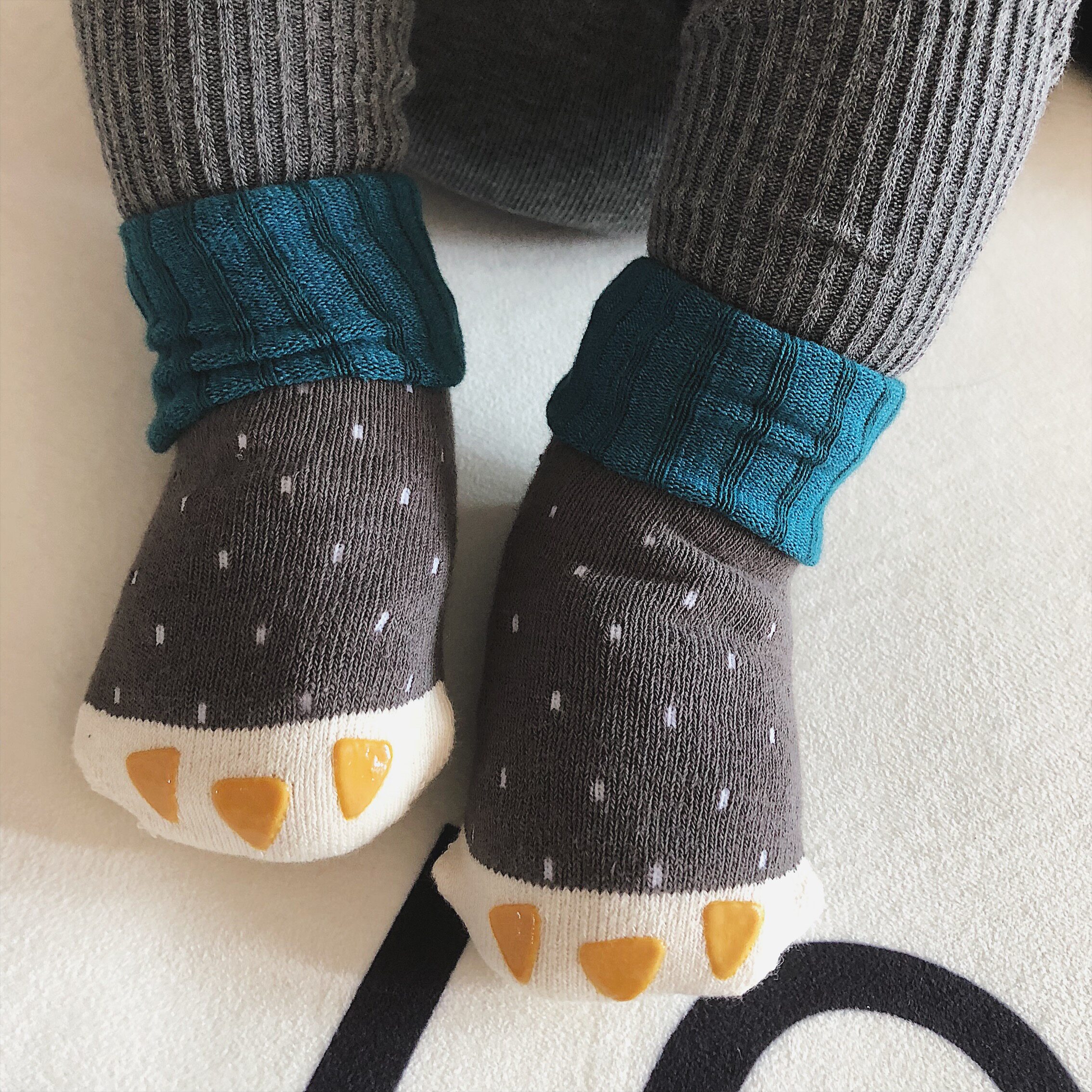 新生儿袜子秋冬 0-6个月