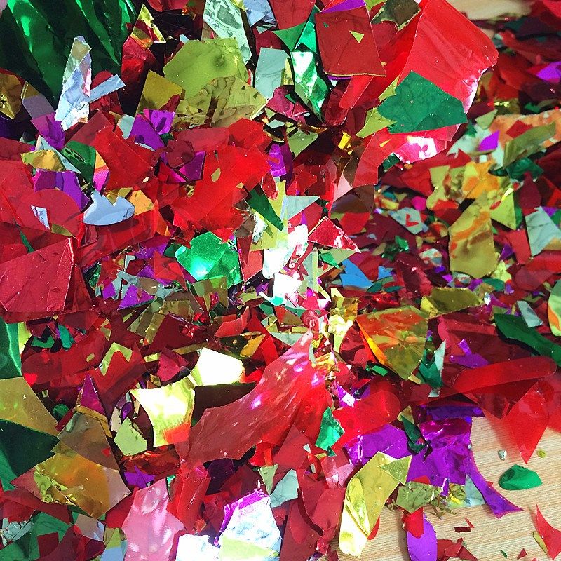 浪漫礼花纸庆典手持结婚婚庆毕业生日手圣诞过年彩色碎纸婚礼室内