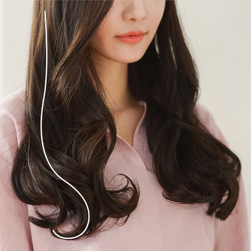 纳米无痕接发真发隐形无痕可烫染假发女长直发微分子6d接头发发片