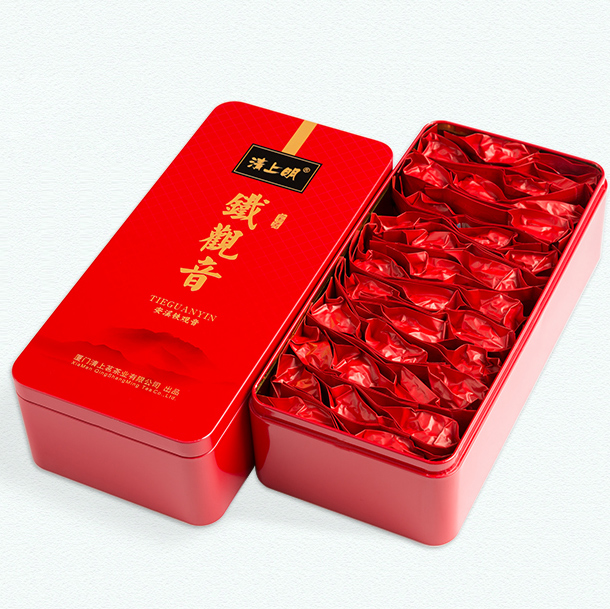 新茶铁观音茶叶浓香型安溪铁观音秋茶乌龙茶年货礼盒装盒装250g