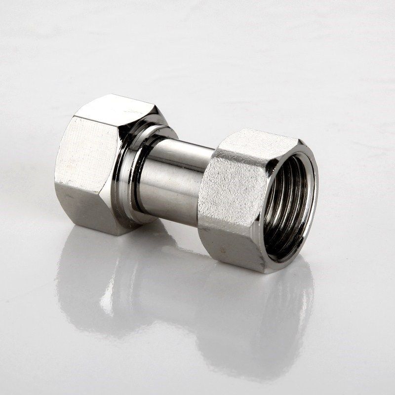 上新4分水管延长接头 四分管加长接修补接头 接接头 水管接头配件