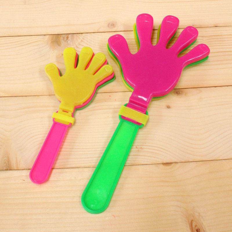 幼儿园玩具拍手器加油鼓掌拍活动道具小手拍拍手 塑料手巴掌拍大