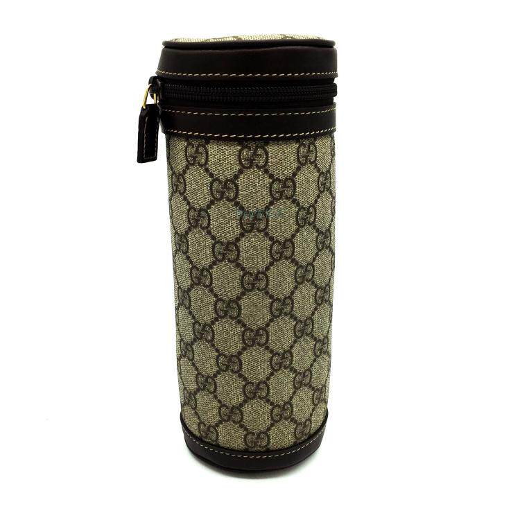 精包装国内现货意大利正品gucci古奇冬季男女同款帆布保温杯套