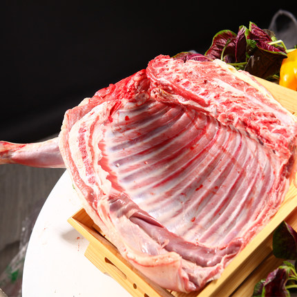 宁夏盐池滩羊肉 滩羊礼盒前腿后腿肋排烧烤食材草原美食羔羊肉9斤_7折