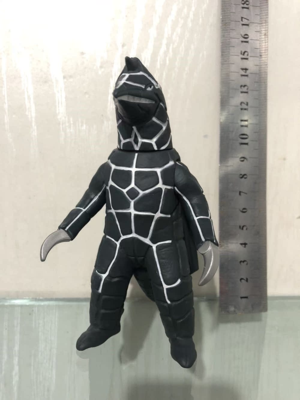 稀有14cm 多拉考 初代奥特曼 奥特曼怪兽玩具软胶 正版