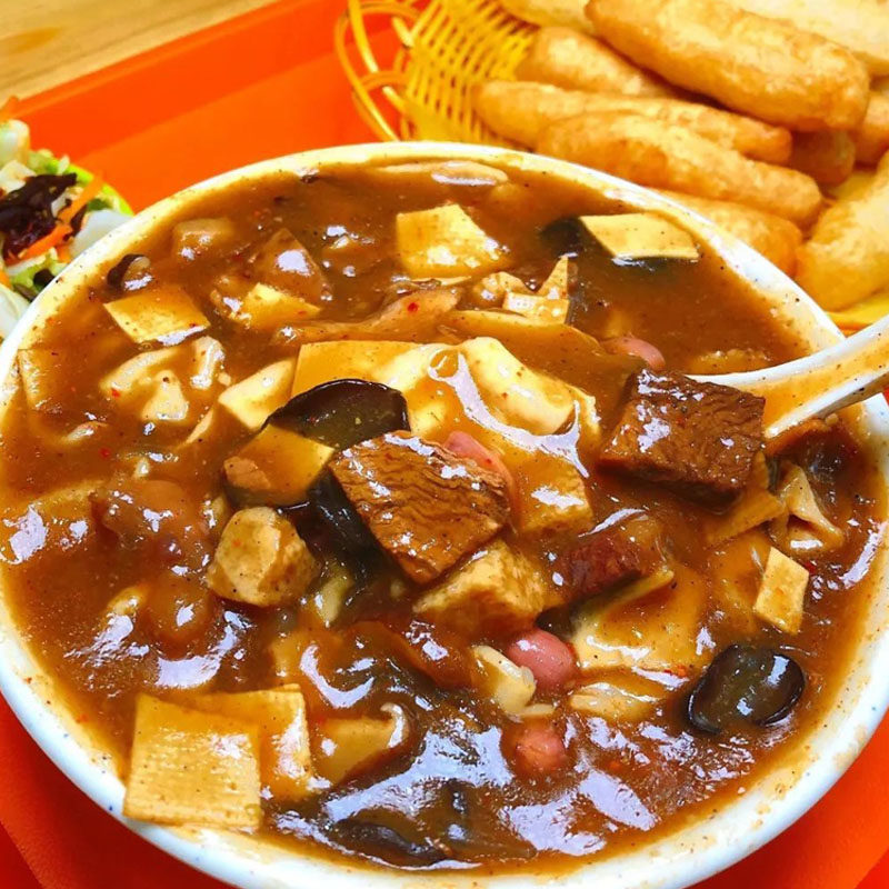 拍2份发7包麻辣牛肉 胡辣汤粉带配菜逍遥镇高群生 胡辣汤 胡辣汤河南