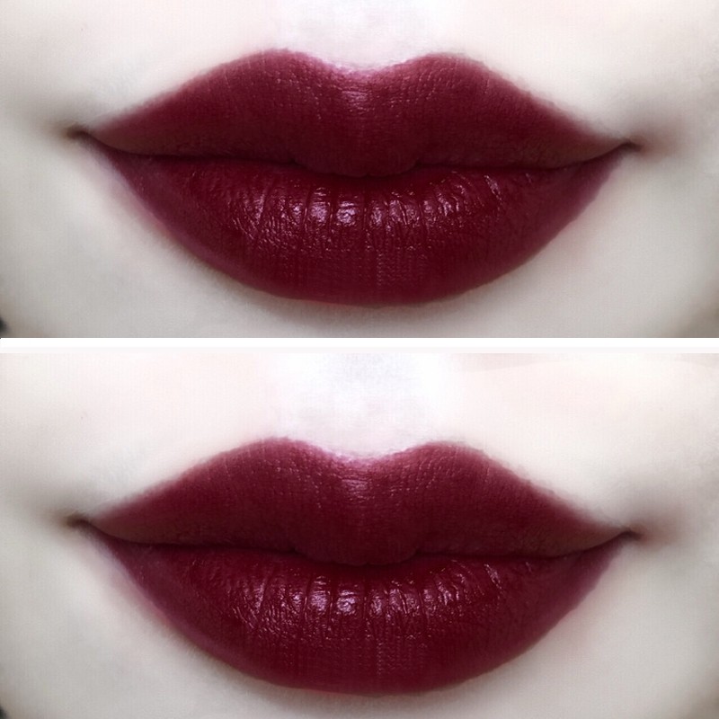 口红复古红 暗红色_哑光姨妈色口红 复古红深色暗红 保湿好上色 气场