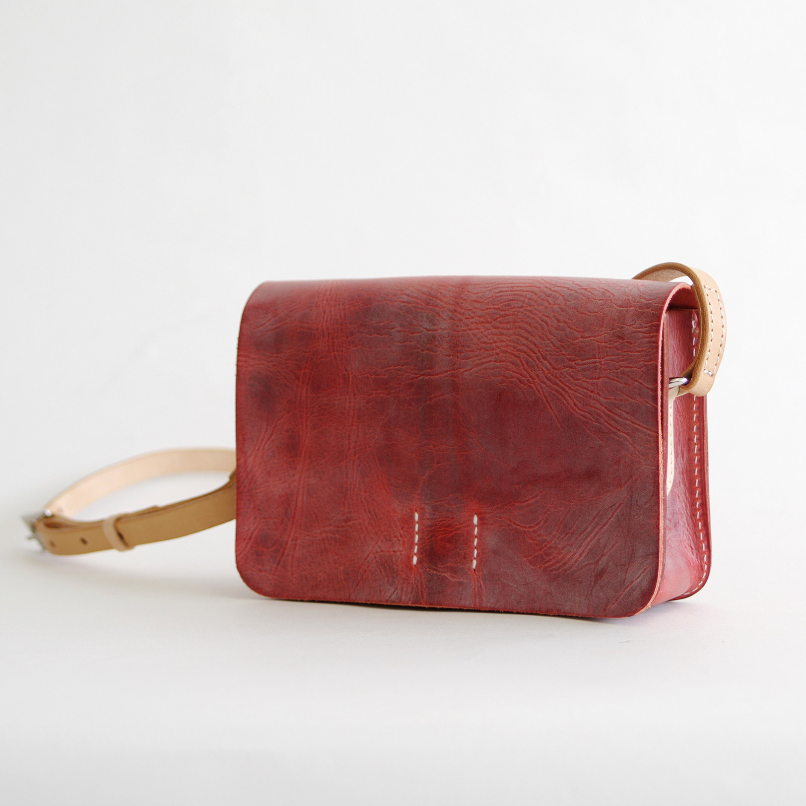 joydivision防水雾蜡皮牛皮复古经典简约手提包包单肩斜挎小方包