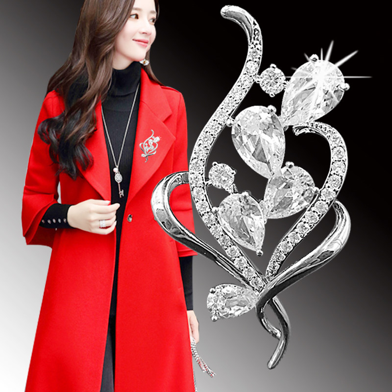 特价胸针 大气 秋冬_羊绒大衣胸针女胸花韩国高档大气简约秋冬配饰品