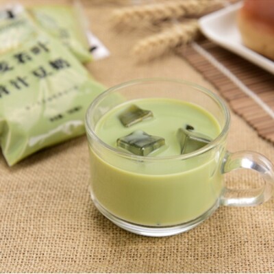 随有大麦若叶青汁豆奶180ml*12袋整箱开袋即食营养早餐网红饮品