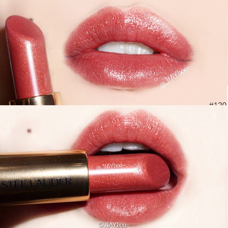 现货▲雅诗兰黛 倾慕晶彩唇膏口红 枫叶红slow burn130#120#333