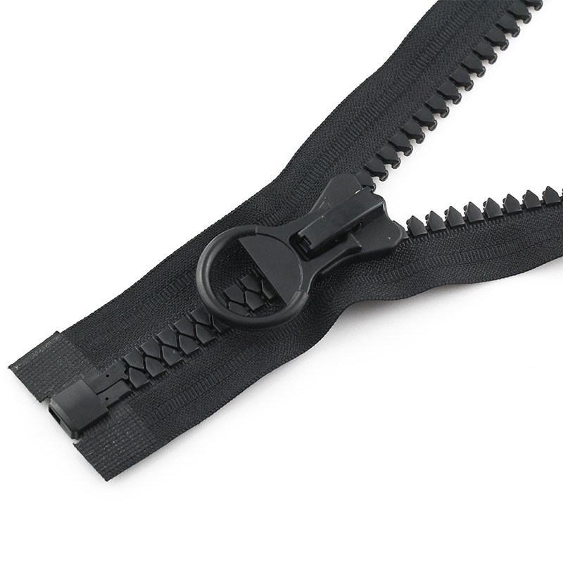 8号15号三角塑料拉头拉链无铁过安检衣服外套羽绒服辅料拉链配件