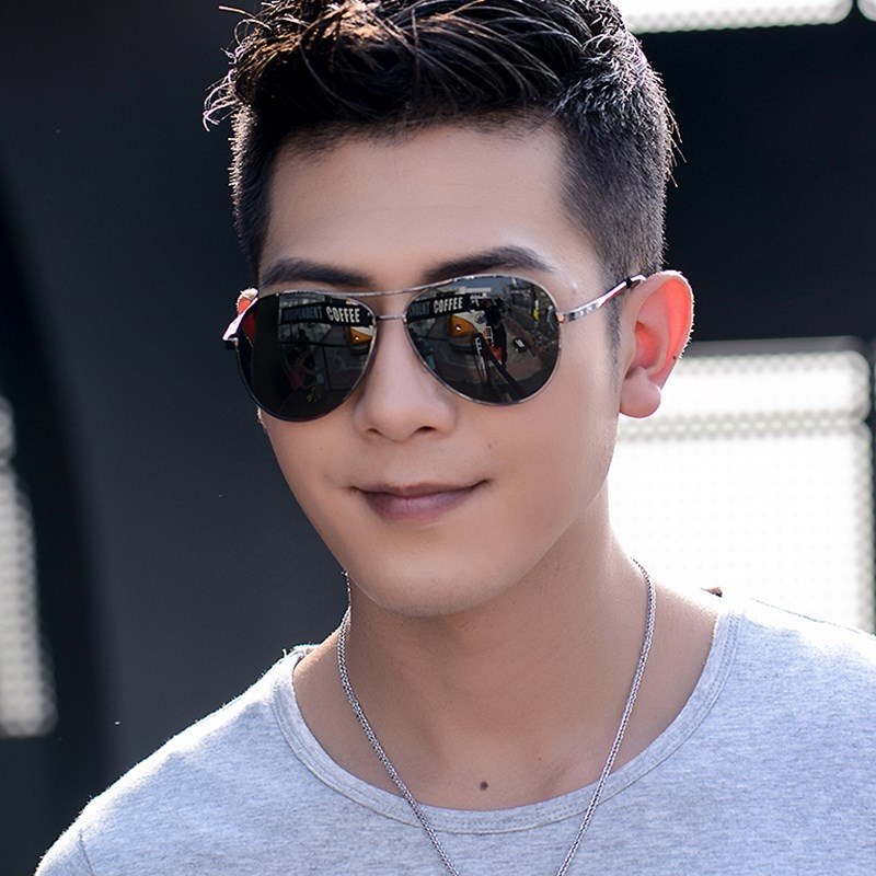 热销防偏光太阳镜男_玻璃片偏光太阳镜司机专用开车钓鱼眼镜男士墨镜