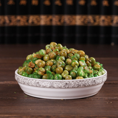 油炸蒜香青豆200g零食品新货年货