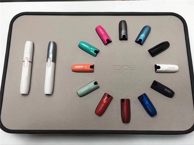 日本正品iqos电子烟彩壳加热棒盖三代2.4puls限量版彩色烟嘴彩帽